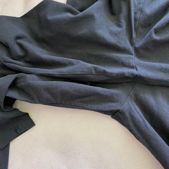 Victoria’s Secret Set of 2 Black Leggings Pant Size S Pull-On Elastic Waist - Picture 9 of 10